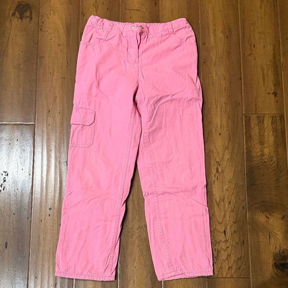 Hanna Anderson Pink Cargo Pants